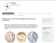 Tablet Screenshot of icchp.com